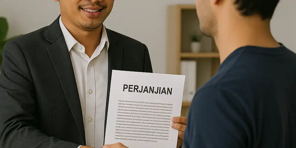perjanjian tidak mengulangi kesalahan