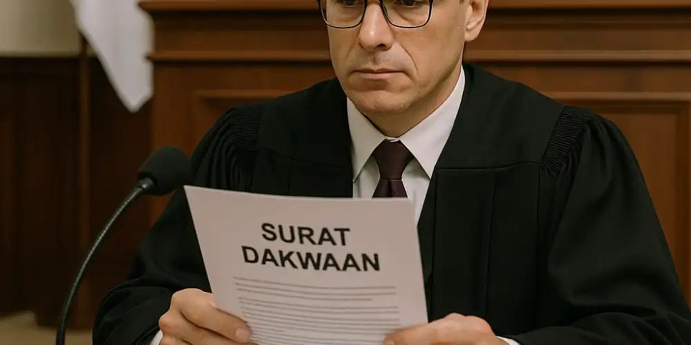 surat dakwaan jaksa
